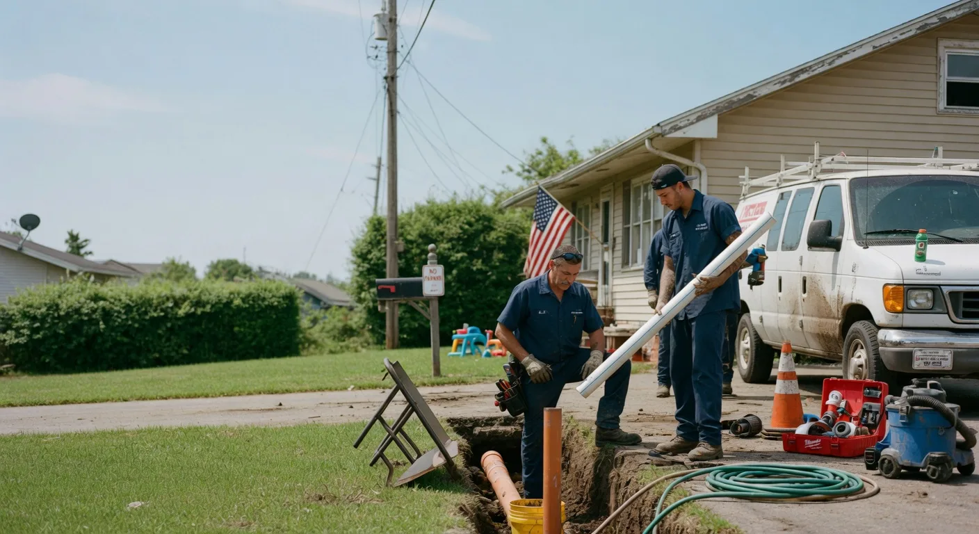 Clogged Drain Repair in Shirley, IN